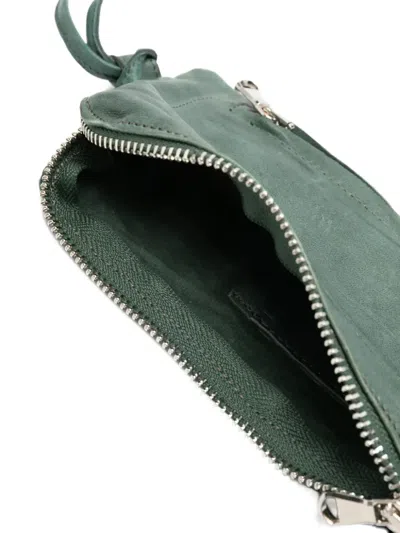 Sommet Neck Pouch Leather Shoulder Bag In Pattern