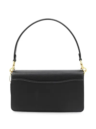 Coach Tabby Chain Leather Shoulder Bag In White