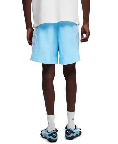 Puma Tech-x Relaxed Shorts In Blue