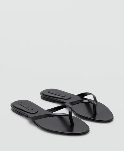 Mango Women's Leather Strap Sandals In Multi