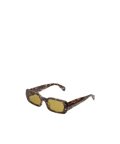Retrosuperfuture Rectangle-frame Sunglasses In Brown