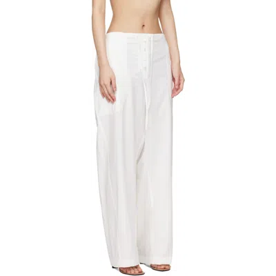 Studio Nicholson Drawstring Casual Pants In Multi