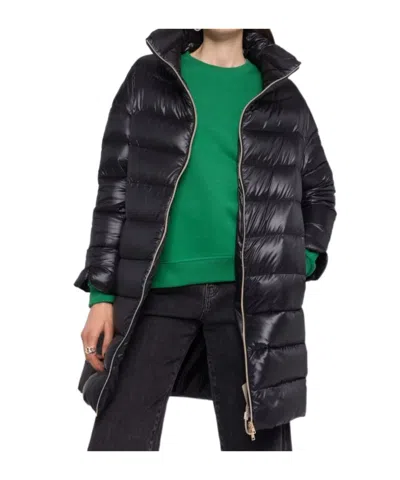 Herno Long-sleeved Down Jacket In Multi