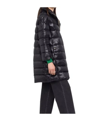 Herno Long-sleeved Down Jacket In Multi