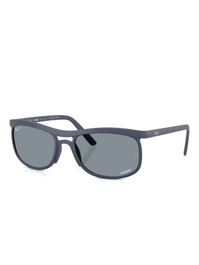 Ray Ban Rectangle-frame Sunglasses In Neutral