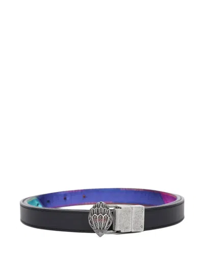 Kurt Geiger Eagle-head Reversible Belt In Multi