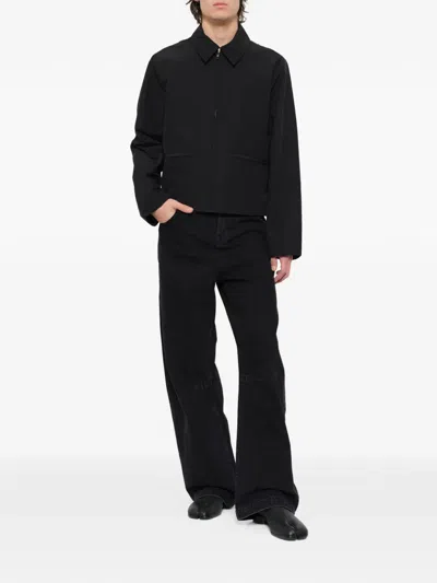 Entire Studios Wight Zip-up Jacket In Black
