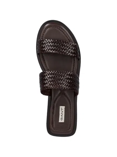 Gant Woven Double-strap Sandals In Multi