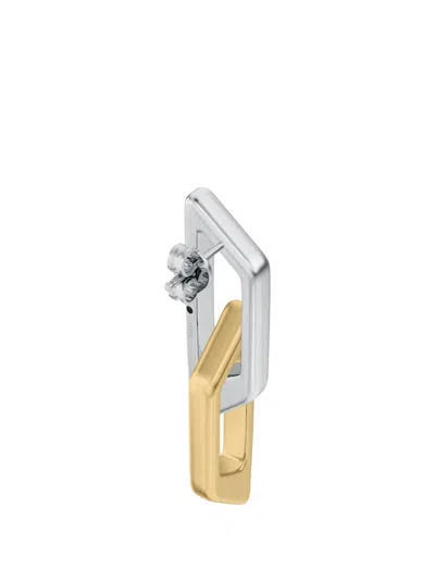 Diesel D-component Drop Earrings In Multi