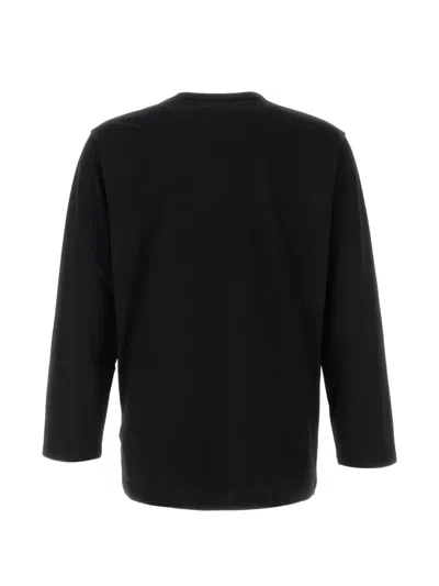 Y's Long-sleeve Oversized T-shirt In Black