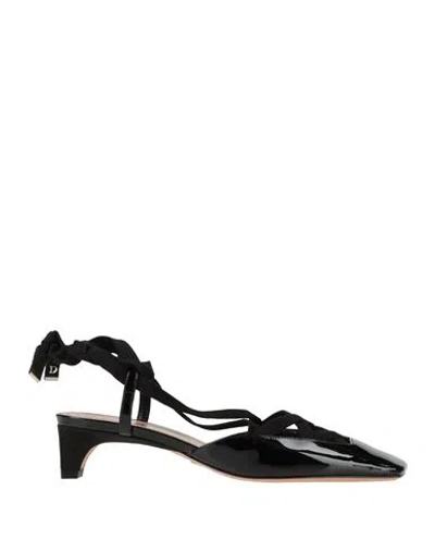 Dior Woman Pumps Black Size 6 Leather In Black