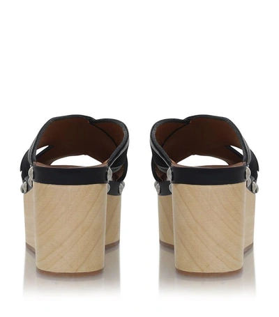 Shop Isabel Marant Zipla Platform Sandals