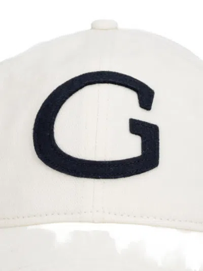 Gant Logo-patch Cap In White