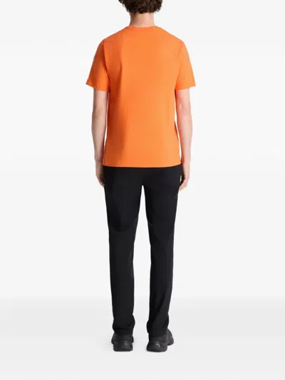 Fusalp T-shirt Riviere In Orange