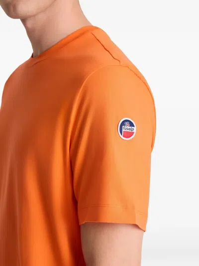 Fusalp T-shirt Riviere In Orange