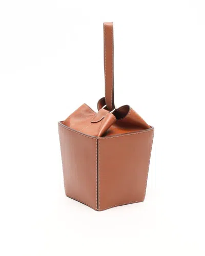 Celine Céline Strap Box Bag In Brown