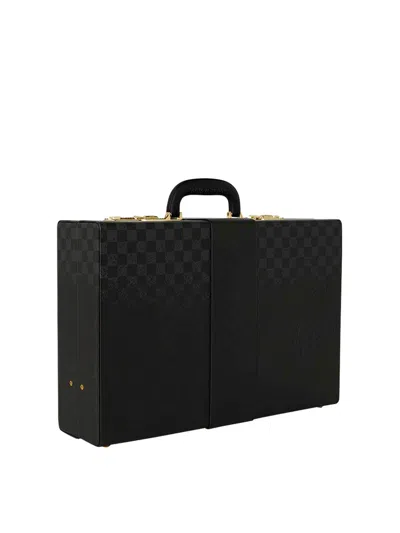 Sprayground Spritz Black Briefcase In Black