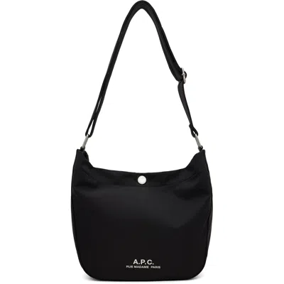 A.p.c. Journal Messenger Bag In Black
