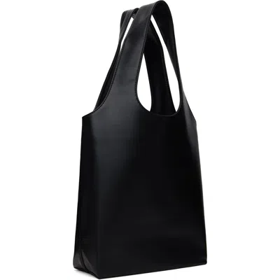 A.p.c. Black Ninon Small Tote In Black