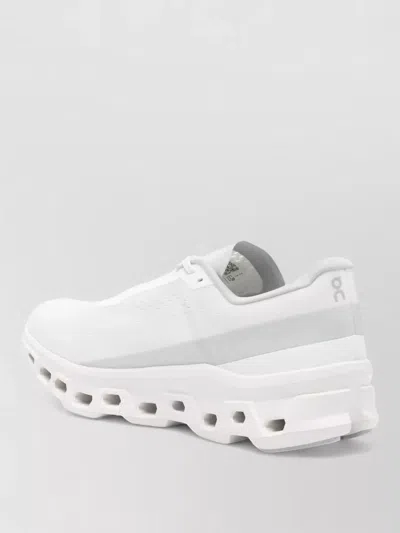 On Fabric Low-top Sneakers In White