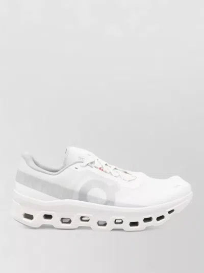 On Fabric Low-top Sneakers In White