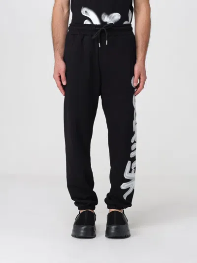 Disclaimer Logo-print Drawstring Track Pants In Black