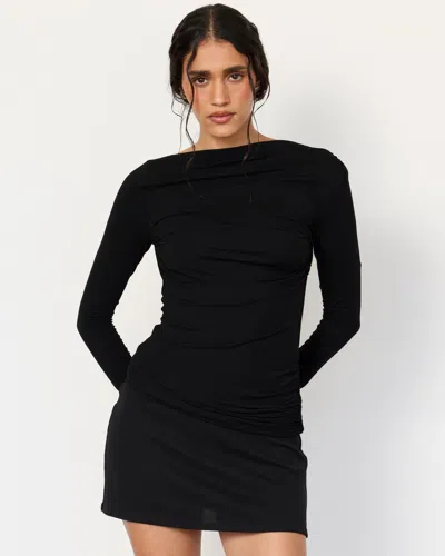 Artless Romy Open Back Top Black In Black