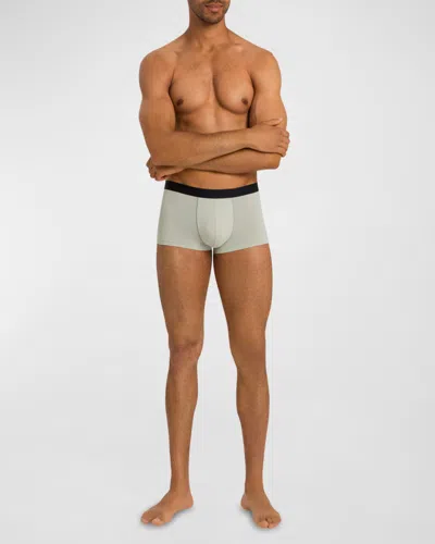 Hanro Micro Touch Boxer Brief In Green