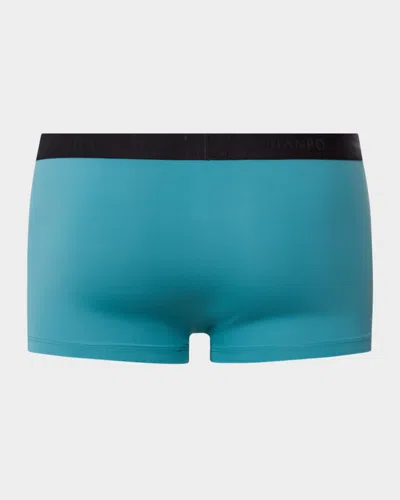 Hanro Micro Touch Boxer Briefs In Green