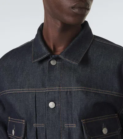 Acne Studios Denim Jacket In Blue