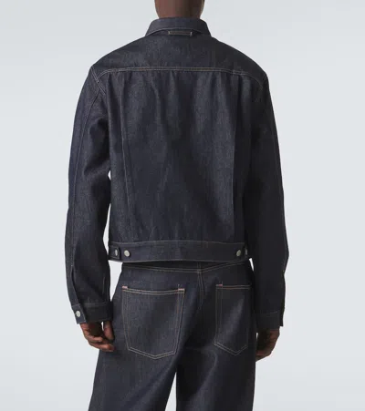 Acne Studios Denim Jacket In Blue