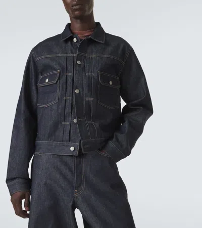 Acne Studios Denim Jacket In Blue