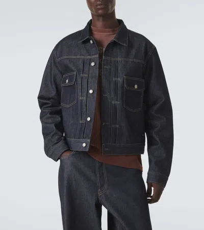 Acne Studios Denim Jacket In Blue