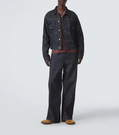 Acne Studios Denim Jacket In Blue