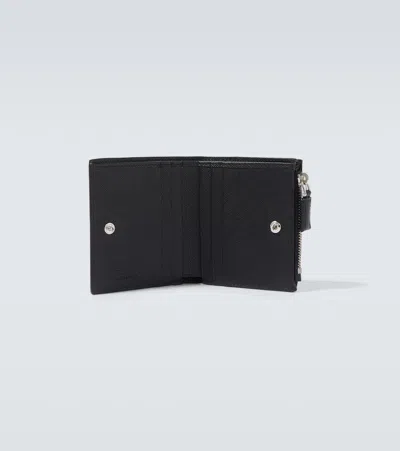 Prada Small Saffiano Leather Wallet In Black