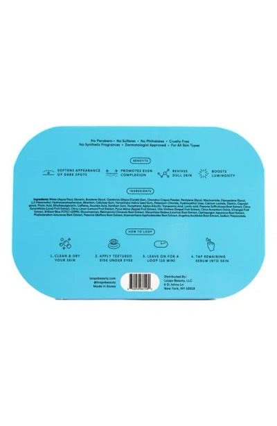 Loops Hyper Eyes 5-pack Dark Circles Eye Masks In Transparent