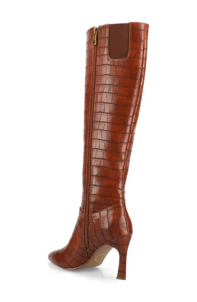 Journee Collection Elara Tall Boot In Multi