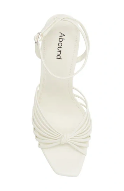 Abound Dulce Ankle Strap Sandal In White