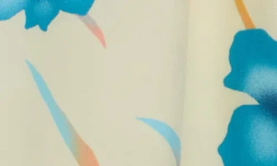 Volcom Manic Print Swim Trunks In Multi