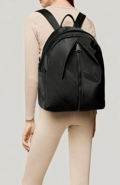 Aimee Tamitha Nylon Backpack In Black