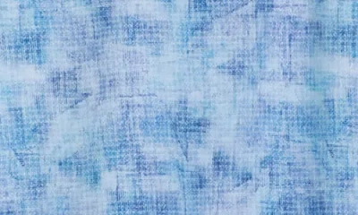 Bugatchi Quarter Zip Performance Pullover In Blue