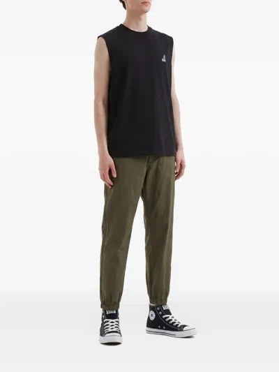 Chocoolate Logo-patch Track Pants In Green