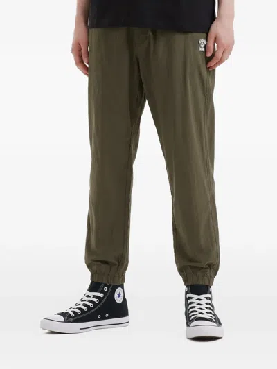 Chocoolate Logo-patch Track Pants In Green