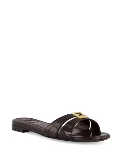 Fendi Ffold Hagfish Sandals In Multi