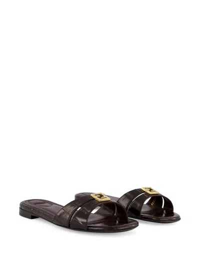 Fendi Ffold Hagfish Sandals In Multi