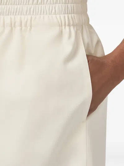 Tod's Elasticated Shorts In White