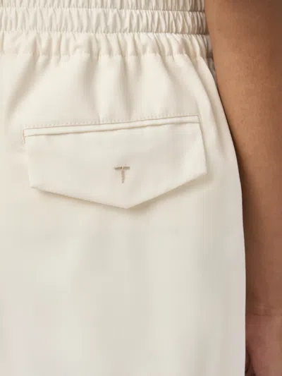 Tod's Elasticated Shorts In White