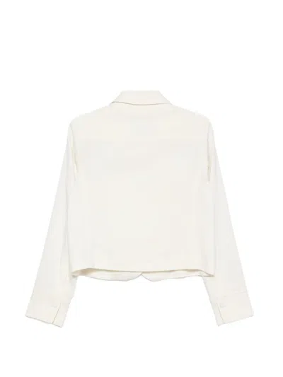 Odeeh Crystal-embellished Patch-pocket Jacket In Multi
