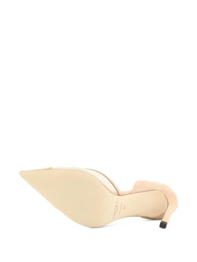Jimmy Choo Brigitte Mesh-panel Pumps In Multi