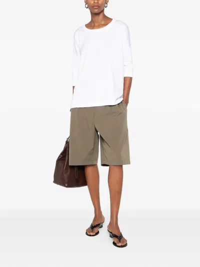 Shirt C-zero Three-quarter Sleeve T-shirt In White